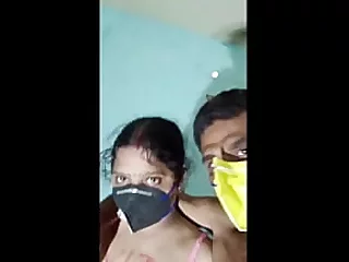 Desi Indian Mam masturbating with brinjal blasting